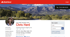 Desktop Screenshot of chrishard.com